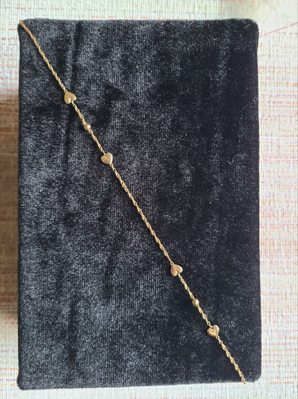 9.5" 14k Gold Anklet - Delicate